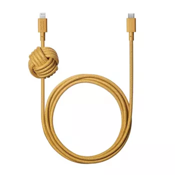 Cavo USB-A a Lightning Native Union Night — 3 m, giallo