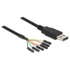 Cavo USB DeLOCK 1,8 m USB2.0-A/TTL 6 poli nero