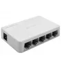 Switch di rete QOLTEC 52247 5 x porte RJ45 1000 Mbit/s Gigabit unmanaged