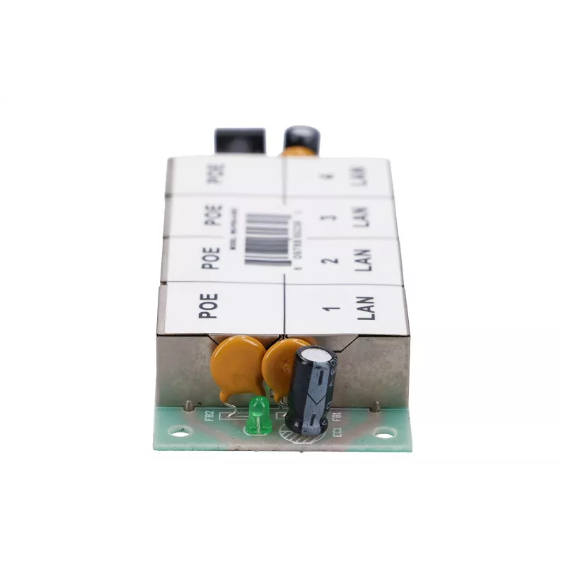 Iniettore PoE Extralink 4 porte 4x 100 Mb/s RJ45, Fast Ethernet, 48 V, senza case
