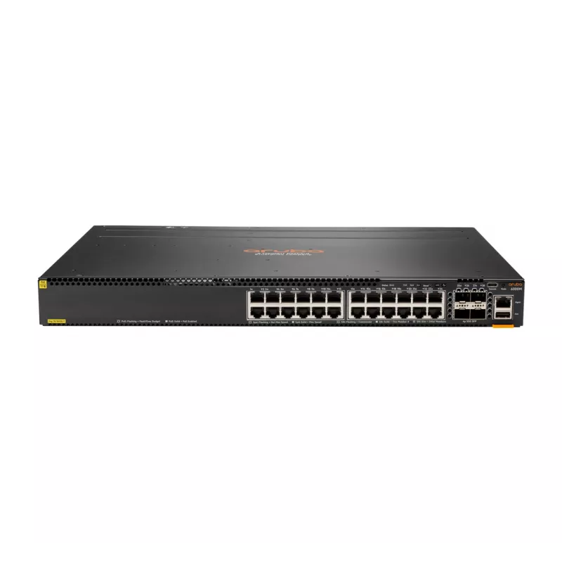 Switch managed Aruba 6300M 24 porte 1GbE Class 4 PoE e 4 porte SFP56