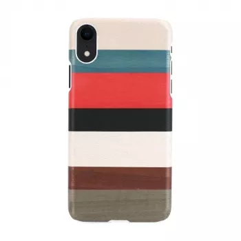 Custodia per smartphone man and wood per iPhone XR — custodia protettiva bianco corallo