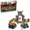 Giocattolo da costruzione set LEGO 72039 Super Mario La fortezza di Bowser con Mario Kart, set di gioco interattivo