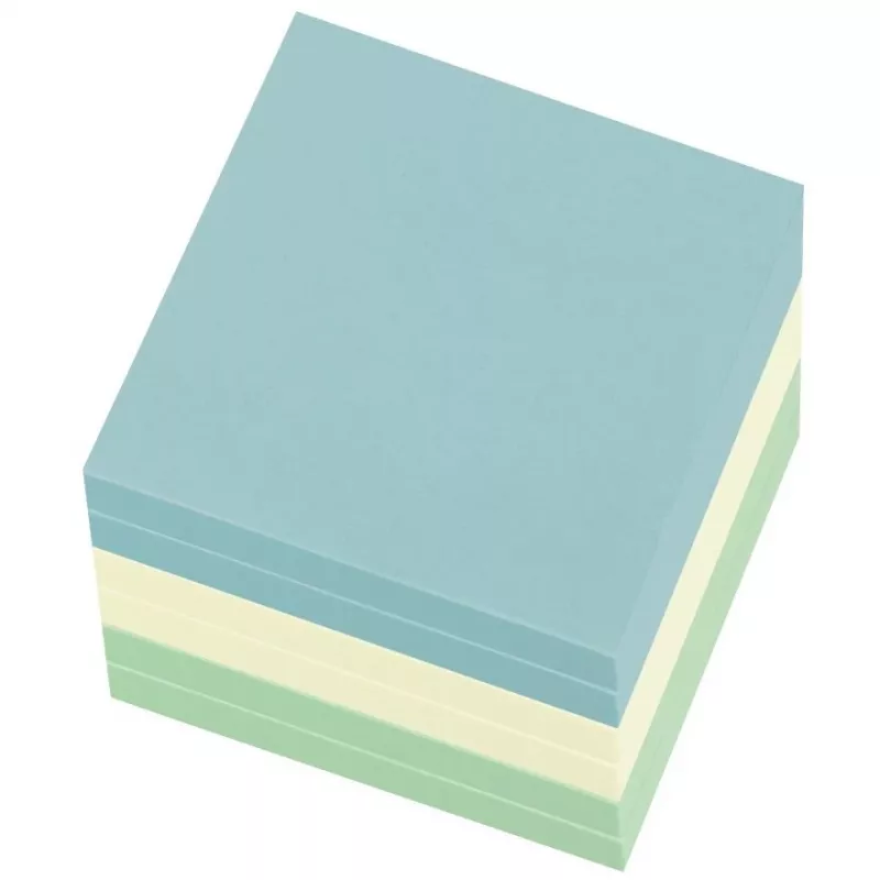 Carta per appunti rettangolare Herlitz 50033430 blu verde giallo