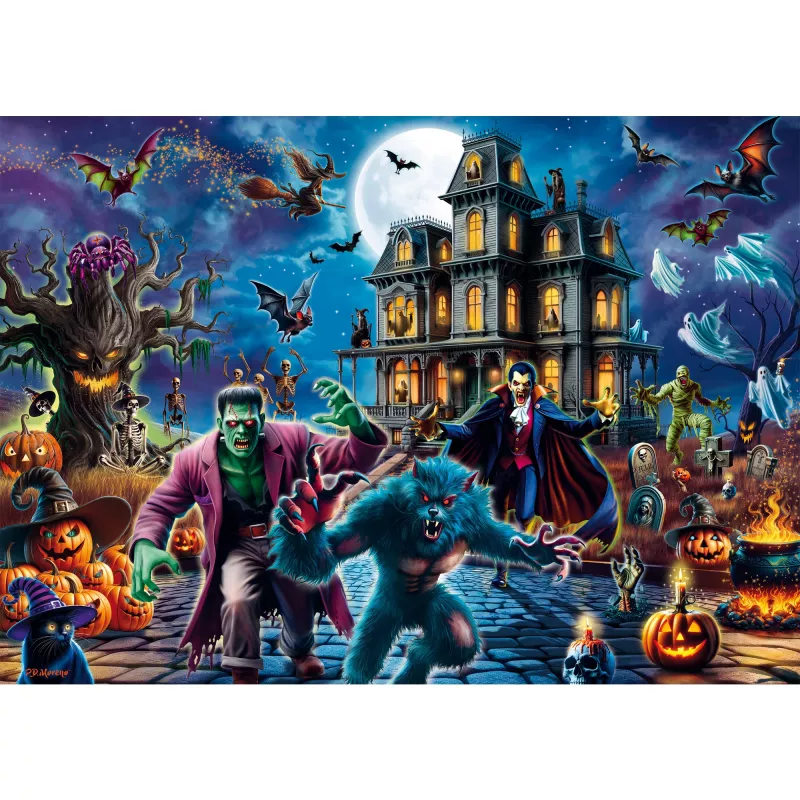 Halloween-Nacht, puzzle 1000 pezzi
