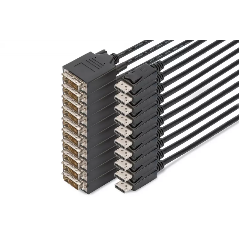 Digitus cavo adattatore DisplayPort – DVI, confezione da 10