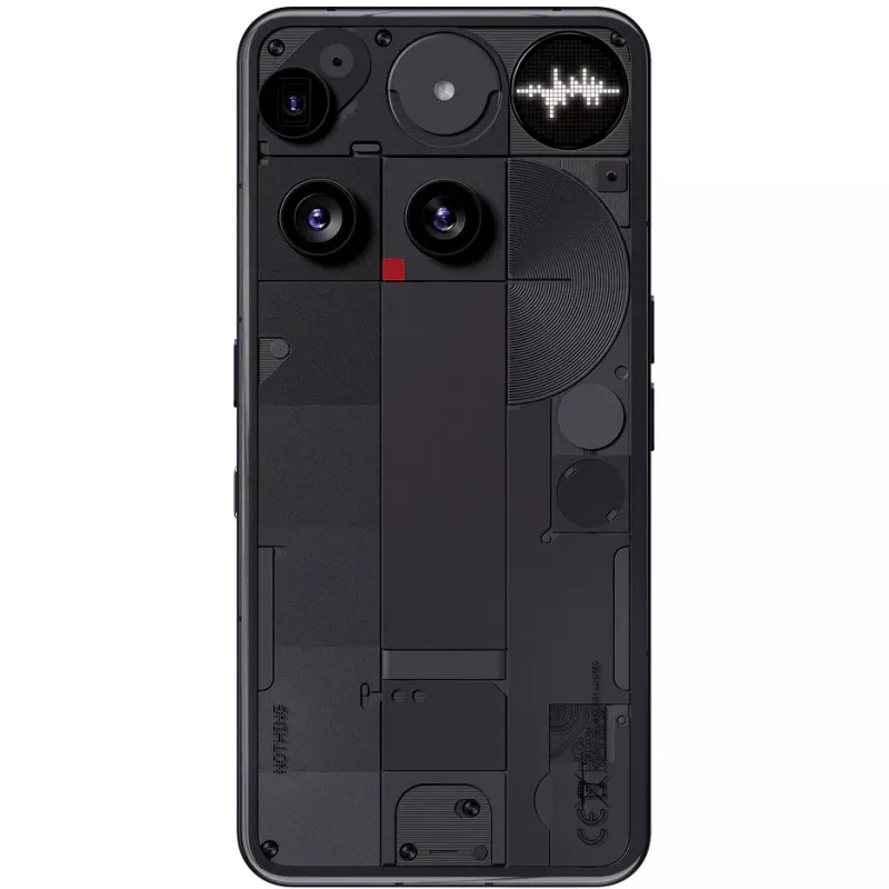 Nothing Phone (3) nero - smartphone 5G - Dual-SIM - RAM 12 GB / memoria interna 256 GB - display OLED - 6,67 (A10000022)