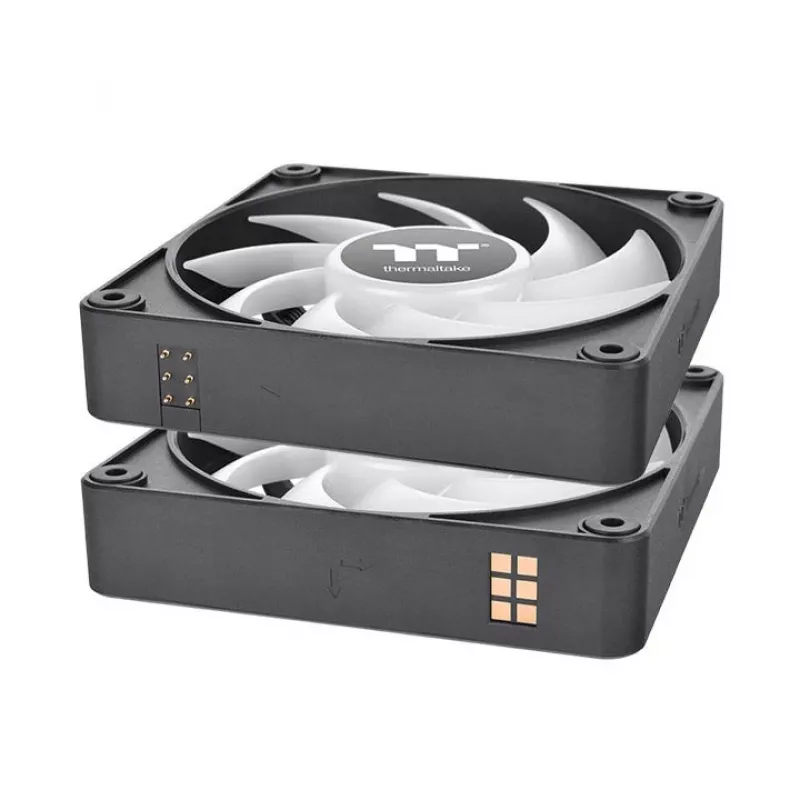 Ventola Thermaltake CT140 EX ARGB Sync 14 cm cuscinetto idraulico nera