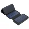 PowerNeed ES20000B pannello solare pieghevole con power bank, 9 W, 20000 mAh, Li-Poly, 2x USB 2 A, nero