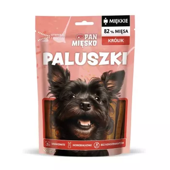 Snack per cani Pan Mięsko Rabbit Sticks 100 g