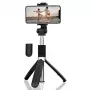Treppiede MEDIA-TECH MT5542 selfie stick 2 in 1 regolabile in altezza leggero