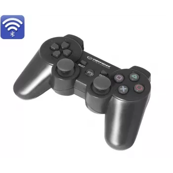 Esperanza EGG109K controller gaming nero Bluetooth joystick analogico PlayStation 3