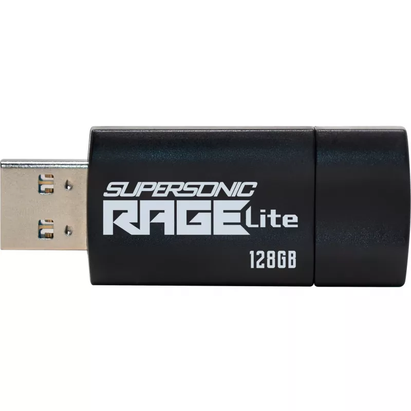 Chiavetta USB PATRIOT Supersonic Rage Lite 128 GB USB Type-A 3.2 Gen 1, 180 MB/s, blu/nero