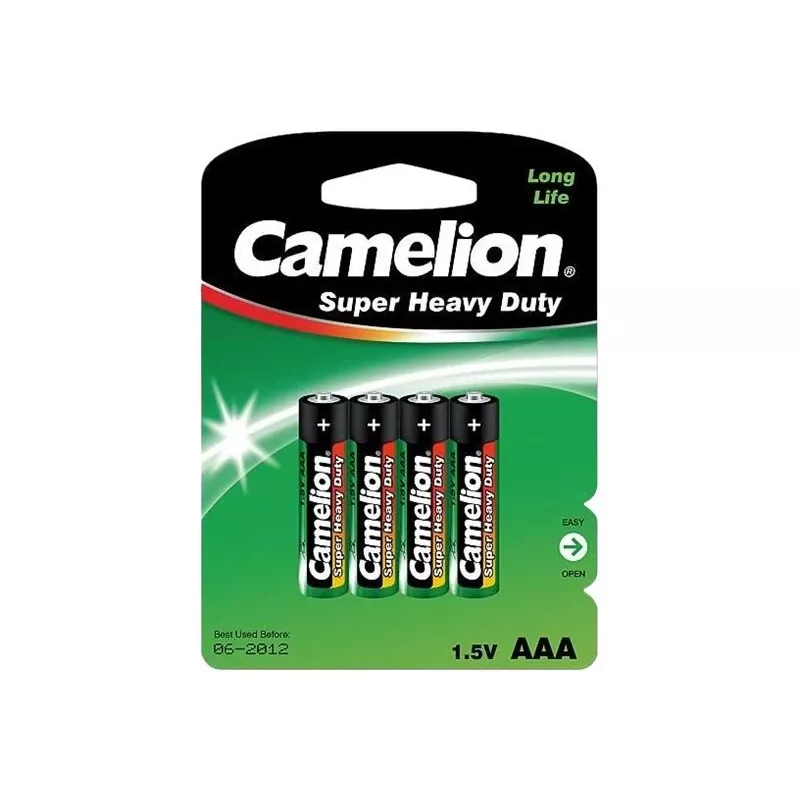 Batteria usa e getta Camelion R03P-BP4G AAA zinco-carbone