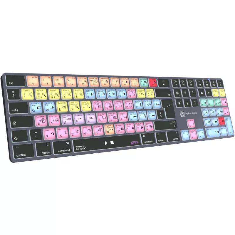 Tastiera Logickeyboard Avid Pro Tools Titan DE Mac LKB-PT-TM-DE