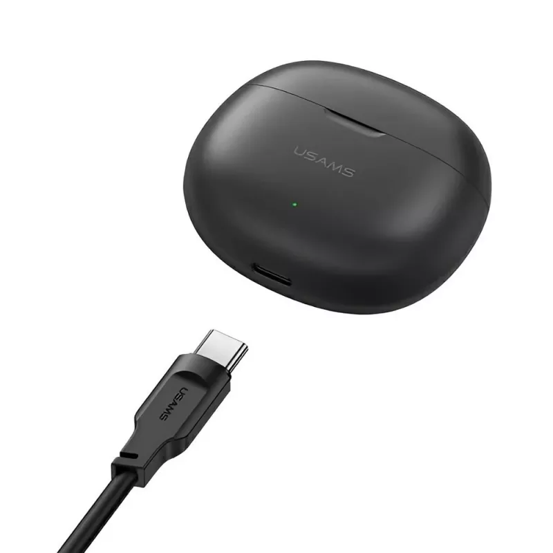 Cuffie Usams BHUYO01 cuffie Bluetooth 5.3 TWS Rhymbo nero