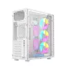 Case per computer Gaming Fornax 500, bianco