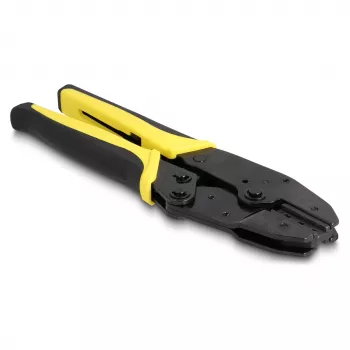 Pinza crimpatrice per cavi DeLOCK 90546 attrezzo crimpatura nero giallo 60 mm 218 mm 17 mm