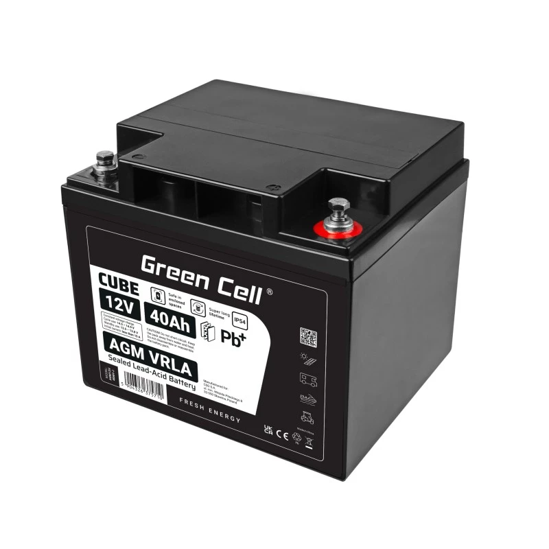 Batteria AGM VRLA 12V 40Ah IP54