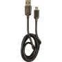 Cavo LC-POWER USB-Micro-1M-6 1 m argento metallizzato, USB-A a Micro-USB (LC-C-USB-MICRO-1M-6)