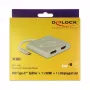 Adattatore grafico USB DeLOCK 87716 2560 x 1440 pixel argento