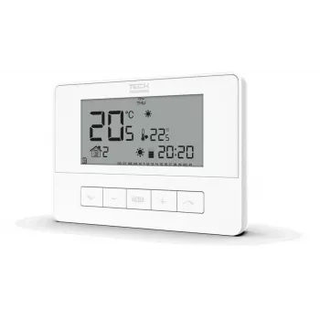 Controllore ambiente cablato Tech controllers T-4.1 55112 bianco