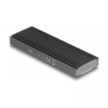 Case per SSD DeLOCK esterno USB Type-C combo per M.2 NVMe PCIe o SATA SSD senza attrezzi
