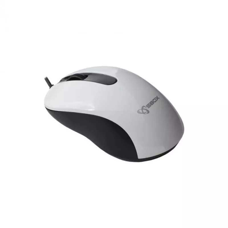 Sbox M-901 mouse ottico bianco