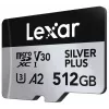 Memoria flash Lexar 512 GB UHS-I microSDXC SILVER PLUS
