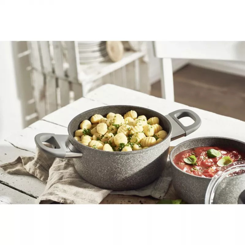 Pentola in granito a induzione con coperchio Ballarini Murano - 4,8 l