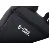 Extralink borsa da telaio per bici, borsa da tubo obliquo borsa per bici