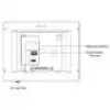 Videocitofono Hikvision DS-KH6320-TE1, touchscreen capacitivo da 7 pollici, PoE, 1024×600, MicroSD fino a 32 GB, Ethernet, Linux