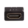 Adattatore angolare girevole 180° Akyga AK-AD-40 da HDMI (M) a HDMI (F), nero
