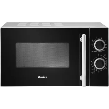 Amica AMGF20M1GS microonde da appoggio con grill 20 L 700 W nero, argento