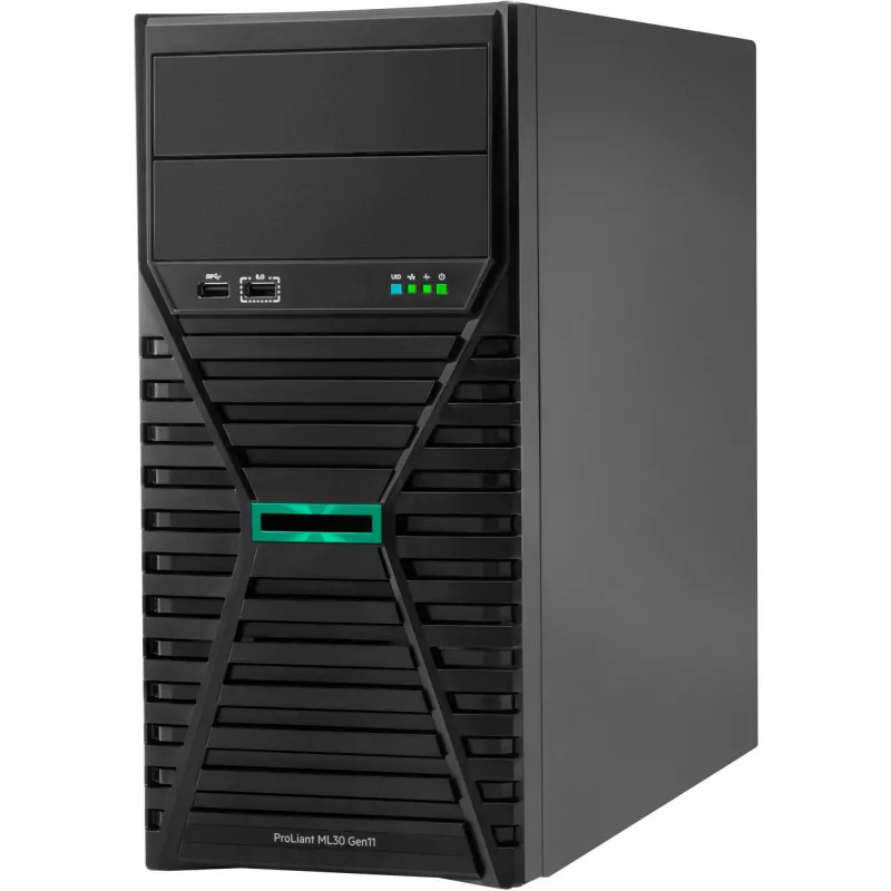 Server HPE ProLiant ML30 Gen11 E-2434 3,4 GHz 4c 1P 32GB-U 4LFF 2x960GB SSD 800W RPS EU