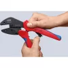 Knipex 97 33 02 pinza crimpatrice per cavi attrezzo crimpatura blu, rosso