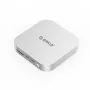 Adattatore per slot M.2 NVMe ORICO M49P-EU-SV-BP — USB-C 10 Gbit/s, case in metallo