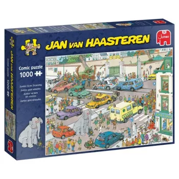 Jumbo Jan van Haasteren Jumbo va a fare la spesa puzzle 1000 pezzi (20028)