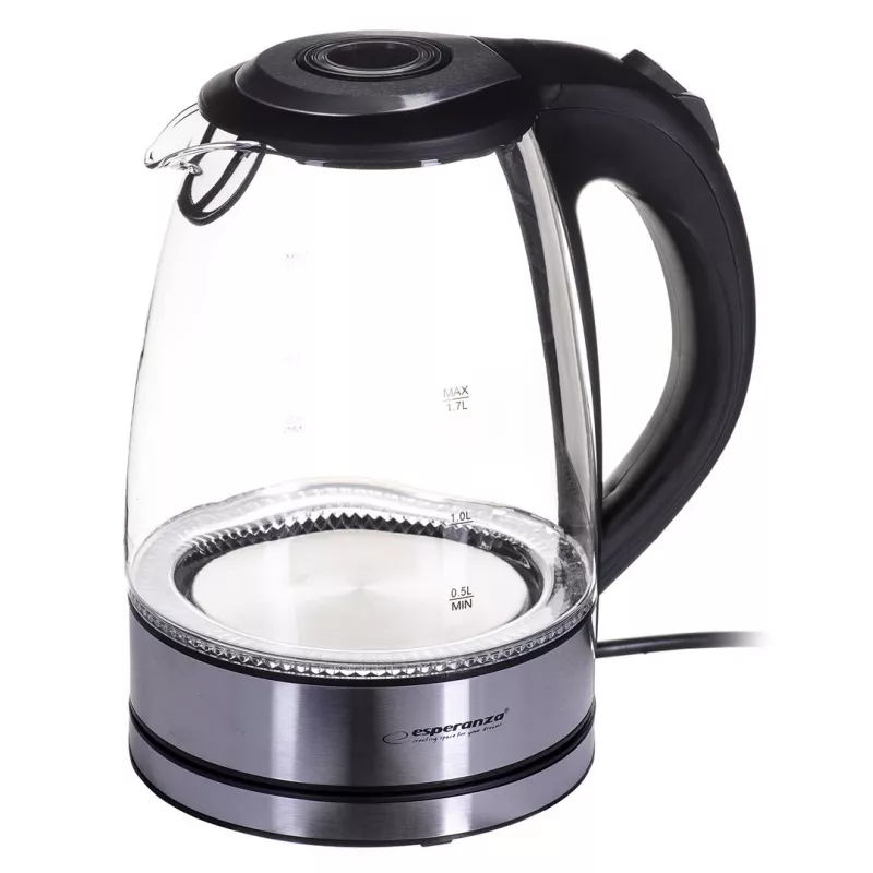 Esperanza EKK012 Bollitore 1,7 L nero, multicolore 2200 W