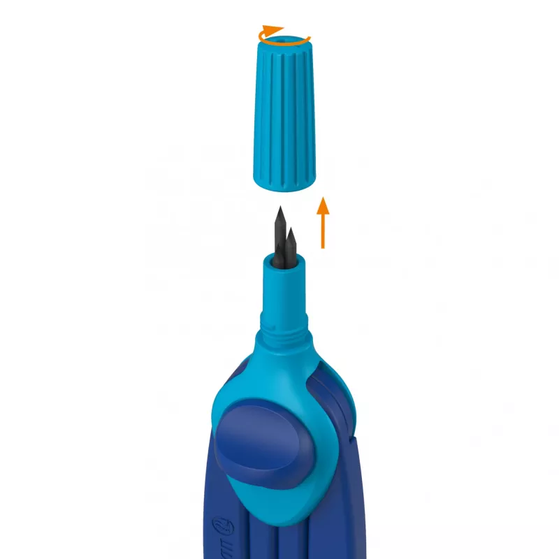 Pelikan Schulzirkel griffix blu mine di ricambio scatola appendibile (700818)
