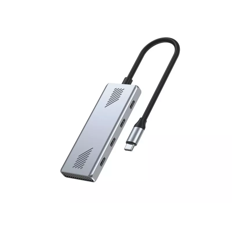 Hub USB-C 3.2 Gen 2 4 porte GEMBIRD UHB-CM-U310-C4-01