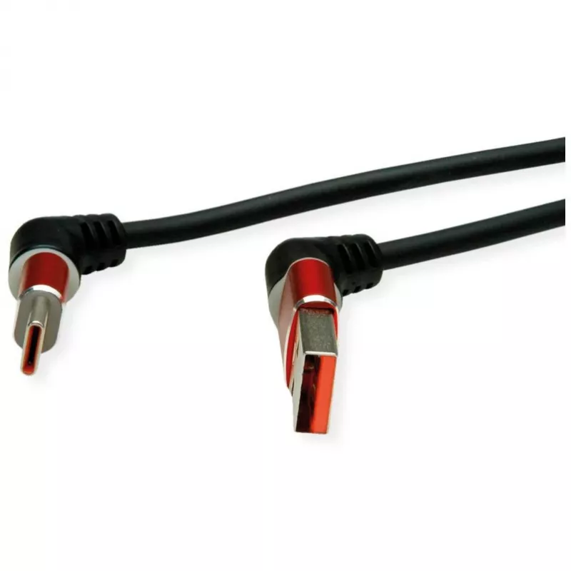 ROLINE cavo USB2.0 girevole 360° A-C ST/ST 2m - cavo - digitale/dati (11.02.8346)