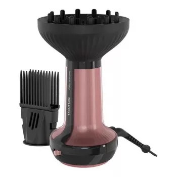 Asciugacapelli Taurus Fēns 900400000 — 2200 W, 3 velocità, 3 temperature, diffusore e concentratore, nero