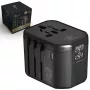 Extralink Smart Life Adattatore da viaggio per EU/UK/USA/AU/CH + USB-C, USB-A