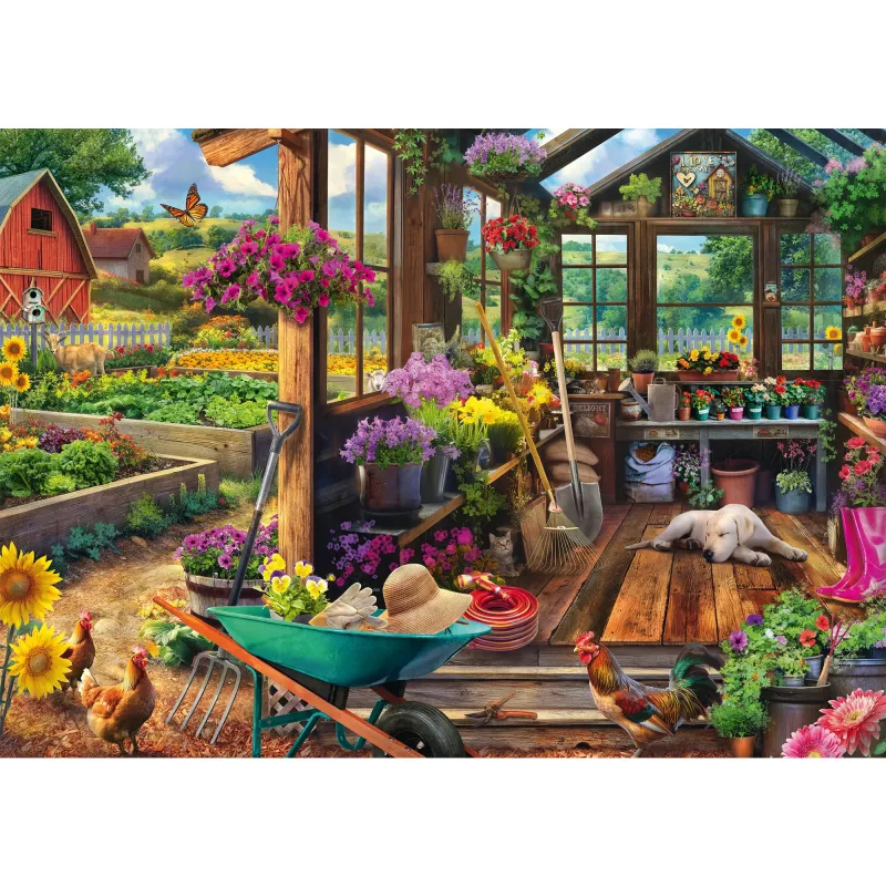 Jeff Haynie: Gartenhaus, puzzle 1000 pezzi