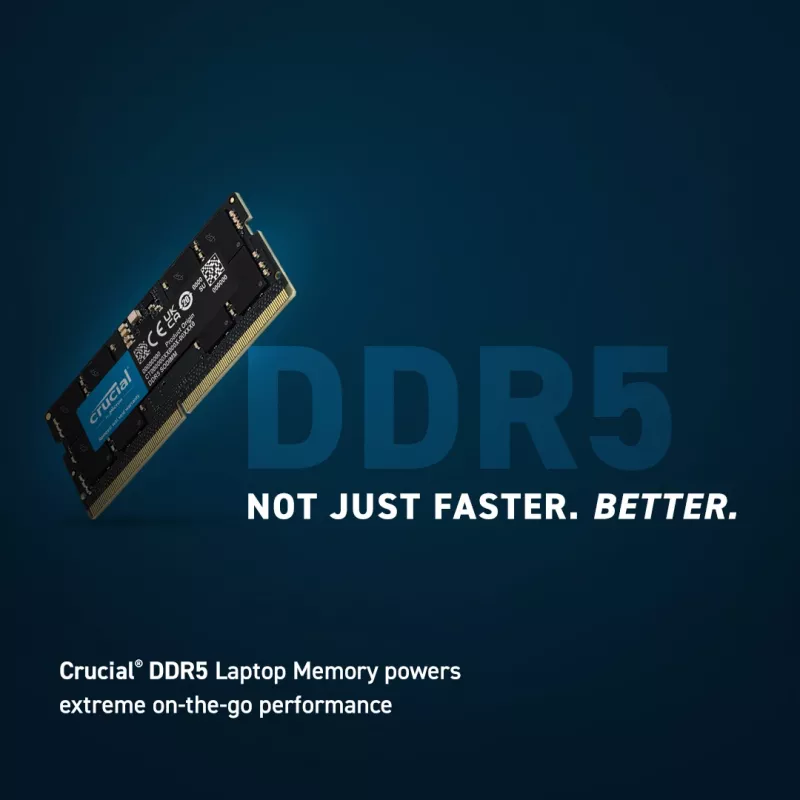 Crucial CT2K32G56C46S5 modulo di memoria 64 GB 2 x 32 GB DDR5 5600 MHz