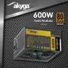 Akyga Ultimate AK-U4-600 alimentatore ATX 600 W, 80 PLUS Bronze, PFC attivo, ventola 120 mm