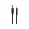 Goobay | Cavo di ricarica e sincronizzazione USB-C (USB-A > USB-C) | 38675 | nero | RJ-45 | RJ-45 90°