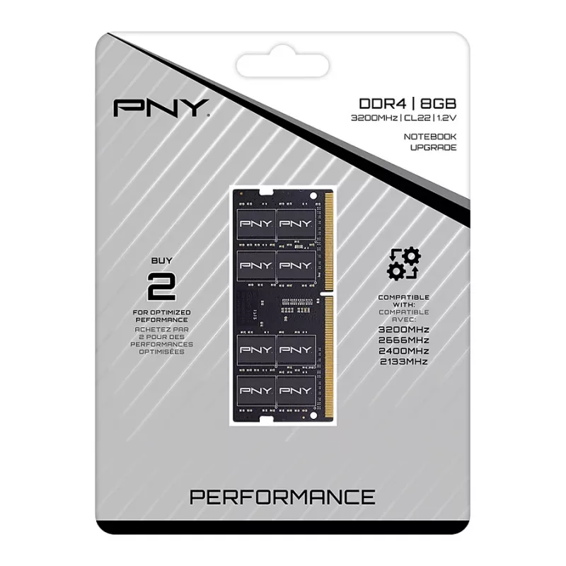 PNY Performance - DDR4 - modulo - 8 GB - SO DIMM 260-PIN