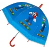 Ombrello (manuale) Kids Euroswan Super Mario — telo trasparente, misura bambino